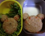 バレンタイン　くまさんのキャラ弁作り方1写真
