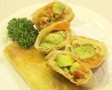 ヘルシー野菜巻き風♪ BLT春巻き作り方6写真