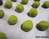 ほろ苦抹茶のスノーボールクッキー＊作り方6写真