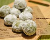 ほろ苦抹茶のスノーボールクッキー＊作り方9写真