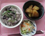 黒豆ごはん作り方3写真