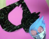 簡単キャラ弁☆仮面ライダーメテオ海苔弁作り方3写真