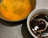 小松菜と豚肉の卵炒め☆やみつき美味タレ♪作り方2写真