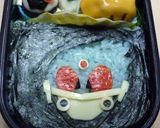 簡単キャラ弁☆仮面ライダーメテオ海苔弁作り方8写真