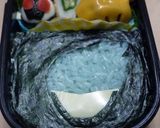 簡単キャラ弁☆仮面ライダーメテオ海苔弁作り方7写真