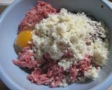 チーズハンバーグ作り方1写真