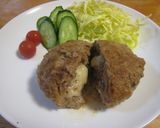 チーズハンバーグ作り方4写真