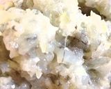 塩麹漬けえびのしんじょしいたけ揚げ作り方2写真