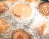 塩麹漬けえびのしんじょしいたけ揚げ作り方6写真