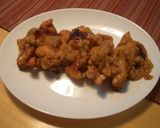 ＊生姜焼き風　鶏のスペアリブ＊作り方5写真