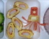 キャラ弁 かにかまdeたこさん♡作り方5写真
