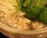 スープまで飲み干す☆海老だんごの塩鍋作り方4写真