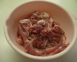 煮くずれ肉じゃが（すき焼きのタレで）作り方1写真