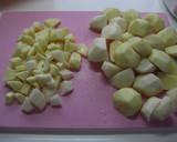 煮くずれ肉じゃが（すき焼きのタレで）作り方2写真