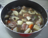 煮くずれ肉じゃが（すき焼きのタレで）作り方3写真