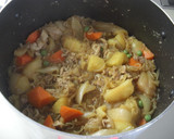 煮くずれ肉じゃが（すき焼きのタレで）作り方4写真