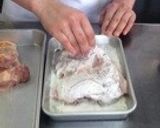 超簡単！チキンのテリ生姜丼作り方2写真