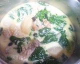 手羽元とかぶとほうれん草のクリーム煮作り方5写真