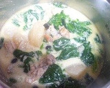 手羽元とかぶとほうれん草のクリーム煮作り方5写真