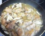 チキンのホワイトストロガノフ作り方4写真