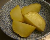じゃがバタの塩辛ソース作り方1写真