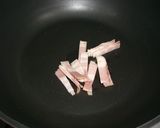 ベーコンで☆ごぼうと舞茸のバター醤油作り方3写真