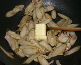 ベーコンで☆ごぼうと舞茸のバター醤油作り方5写真