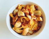 少年の親子丼作り方2写真