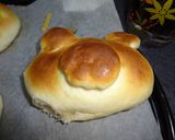 くまモン　チョコパン♪作り方2写真