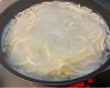 “こく旨ごまだれ豚玉うどん”っぽいうどん。作り方3写真