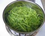 ウンチェーバー(空芯菜)炒め作り方2写真