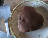 ぶっかけハートチョコ作り方4写真