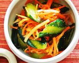 野菜ナムルと韓国万能調味料でビビン麺作り方11写真