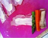 野菜のベーコン巻き作り方7写真