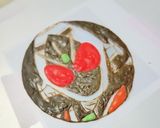 シワよれ無し！美キャラチョコのコツ！作り方6写真