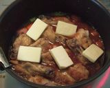 骨付きチキンの洋風☆ほろ旨チーズ煮込み♫作り方6写真