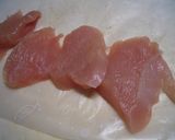 鶏胸肉のゴマ焼き作り方1写真