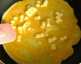 チーズとろ～りふわふわ卵の焼きうどん作り方6写真