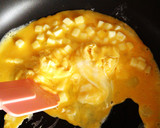 チーズとろ～りふわふわ卵の焼きうどん作り方7写真
