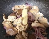 鶏肉粒マスタードの生クリーム煮作り方6写真