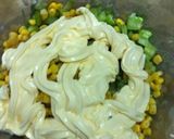 セロリとコーンのシンプルサラダ作り方3写真