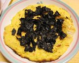 山芋＆鮭フレの鉄板焼き♪作り方7写真