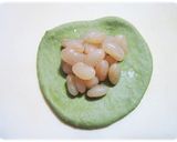 ぺたんこ抹茶豆ぱん作り方3写真