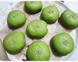 ぺたんこ抹茶豆ぱん作り方5写真