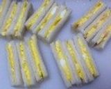 箱利用のエコサンドイッチ弁当作り方1写真