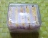 箱利用のエコサンドイッチ弁当作り方5写真