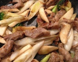 今宵は 味噌炒め♬豚肉とエリンギと長ネギ作り方8写真