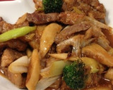 今宵は 味噌炒め♬豚肉とエリンギと長ネギ作り方10写真