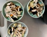 簡単中華風スンドゥブ味根菜茄子甘酢酢豚作り方10写真