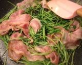 ベーコンと豆苗のソテー作り方4写真